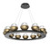 Cabochon LED Chandelier in Matte Black (404|CHB0093-0C-MB-C-CA1-L3-GB)