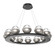 Cabochon LED Chandelier in Matte Black (404|CHB0093-0C-MB-C-CA1-L1-BS)