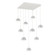 Cabochon LED Pendant in Flat Bronze (404|CHB0093-09-FB-WL-C01-L1-RE)