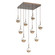 Cabochon LED Pendant in Burnished Bronze (404|CHB0093-09-BB-B-C01-L1-WI)