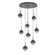 Cabochon LED Pendant in Matte Black (404|CHB0093-08-MB-S-C01-L3-FB)