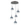 Cabochon LED Pendant in Graphite (404|CHB0093-05-GP-C-C01-L3-BU)