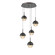 Cabochon LED Pendant in Graphite (404|CHB0093-05-GP-A-C01-L3-MB)