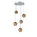 Cabochon LED Pendant in Classic Silver (404|CHB0093-05-CS-B-C01-L3-NB)
