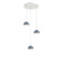 Cabochon LED Pendant in Salt White (404|CHB0093-03-WI-WL-C01-L3-BU)