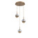 Cabochon LED Pendant in Novel Brass (404|CHB0093-03-NB-B-C01-L3-CS)