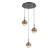 Cabochon LED Pendant in Matte Black (404|CHB0093-03-MB-A-C01-L1-NB)