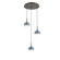 Cabochon LED Pendant in Flat Bronze (404|CHB0093-03-FB-WL-C01-L3-BU)