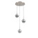 Cabochon LED Pendant in Beige Silver (404|CHB0093-03-BS-S-C01-L3-CS)