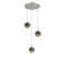 Cabochon LED Pendant in Beige Silver (404|CHB0093-03-BS-B-C01-L1-GP)