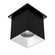 Zoron LED Flush Mount in Black/Haze (34|C4ST-NCS-BKHZ)