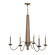 Dinner at Five Light Chandelier in Heritage Bronze (137|545C05BRZ)