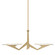 Down the Wrong Path LED Linear in Brass Kisser (137|530N02BK)