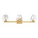 Castello LED Bathroom Vanity in Warm Brass (51|8-1239-3-322)