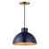 Rockport One Light Pendant in Green / Natural Aged Brass (16|35144GNNAB)