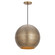 Aurelia One Light Pendant in Weathered Brass (16|29132WBR)