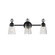 Jackson Hole Three Light Bath Vanity in Black (16|21393CLBK)