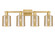 Arcadia Four Light Bath Vanity in Brushed Brass (405|716-4W-BB-G116)