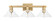 Arcadia Three Light Bath Vanity in Brushed Brass (405|716-3W-BB-G132)