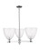 Arcadia Three Light Pendant in Polished Chrome (405|716-3CR-PC-GBD-94)