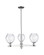 Arcadia Three Light Pendant in Polished Chrome (405|716-3CR-PC-G362)