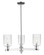 Arcadia Three Light Pendant in Polished Chrome (405|716-3CR-PC-G342)