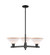 Arcadia Three Light Pendant in Matte Black (405|716-3CR-BK-G131)