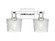 Arcadia Two Light Bath Vanity in Polished Chrome (405|716-2W-PC-G402)