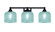Paramount Three Light Bath Bar in Matte Black (200|3423-MB-4615)