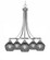 Paramount Five Light Chandelier in Brushed Nickel (200|3415-BN-4622)
