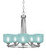 Paramount Five Light Chandelier in Brushed Nickel (200|3405-BN-4615)