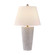 James One Light Table Lamp in Distressed White (51|11-CD03)