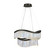 Jules LED Chandelier in Black (78|AC12201BK)