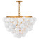 Marabel LED Chandelier in Distressed Brass (138|FR41565DA)