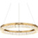 Segovia LED Chandelier in Warm Brass (52|21407)
