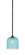 Zilo One Light Mini Pendant in Dark Granite (200|560-DG-4915)