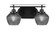 Odyssey Two Light Bath Bar in Matte Black (200|2612-MB-4622)