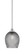 Odyssey One Light Mini Pendant in Brushed Nickel (200|2601-BN-4902)