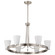 Royale Five Light Chandelier in Brushed Nickel (72|60-8736)