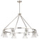 Gianna Eight Light Chandelier in Brushed Nickel (72|60-8336)