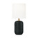 Fanny One Light Table Lamp in Rough Black Ceramic (454|HT1141RBC1)