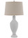 Hoover One Light Table Lamp in White Washed (225|BO-3206TB)