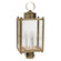 Marlene Three Light Post Mount in Antique Brass (196|NL-8053-AB-LT3-CLR)