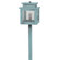 Hawthorne One Light Path in Verdi Gris (196|8909-VG-G4-CSG)