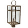 Newport One Light Post Mount in Dark Antique Brass (196|63953-DAB-MED-CSG)
