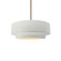 Radiance Collection One Light Pendant in Brushed Brass (102|CER-6540-MAT-BRSS-RIGID)