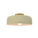 Radiance Collection One Light Semi-Flush Mount in Brushed Brass (102|CER-6340-VAN-BRSS)