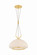 Baudette One Light Pendant in Aged Brass (70|5715-AGB)
