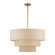 Bellingham Five Light Chandelier in Antique Gold Leaf (107|58878-48)