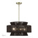 Florell Five Light Chandelier in Antique Brass (107|49145-01)